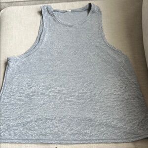 Lululemon Athletica Gray Boxy Muscle Tee
